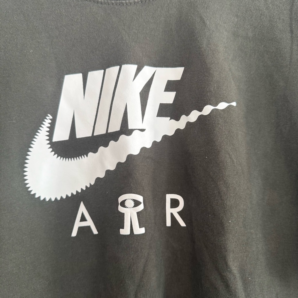 Nike Sportswear Air Your Sole Sequoia T-Shirt Size L Loose Fit Olive Green Max90 - Picture 4 of 9